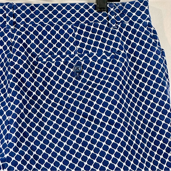 GAP Women’s Navy Diamond Pattern Pants - Picture 6 of 6